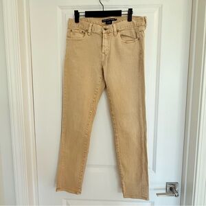 Ralph Lauren Sport Tan Straight Leg Jeans